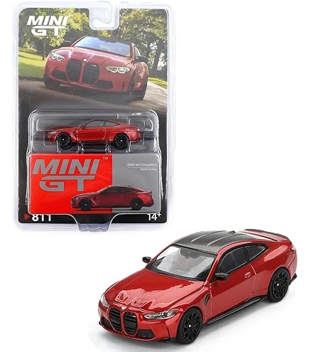 Amazon.com: TrueScale Miniatures MINI GT 1/64 BMW M4 M Performance